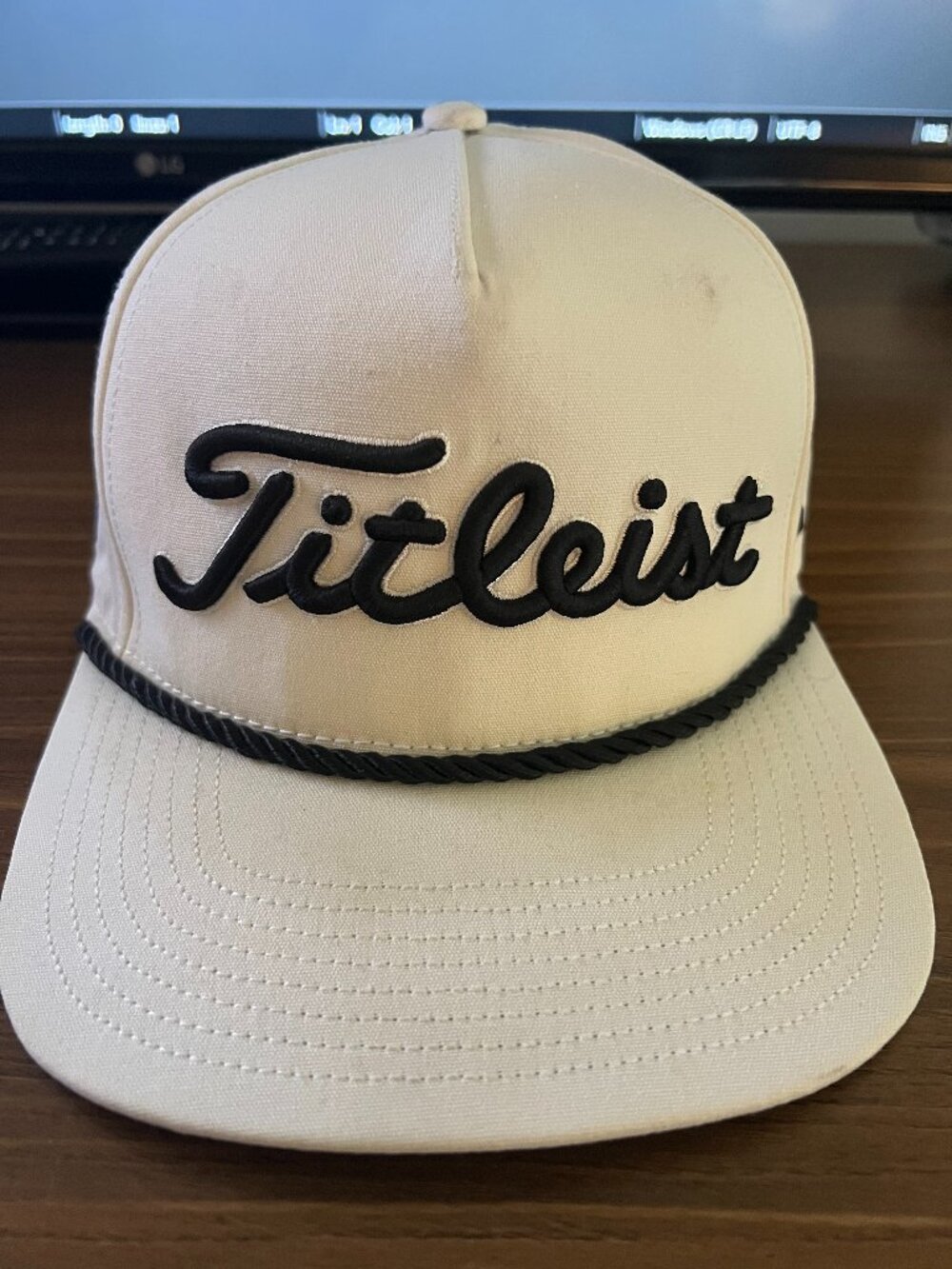 Titleist Tour Rope Flat Bill Snapback